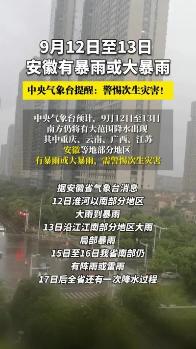 安徽将迎来大暴雨(安徽暴雨持续到什么时候) 安徽将迎来大暴雨(安徽暴雨持续到什么时候)