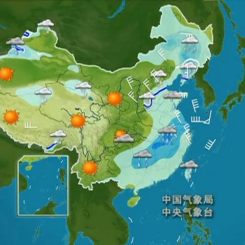 天气预报全国气象图(全国天气图实时地图) 天气预报全国气象图(全国天气图实时地图)